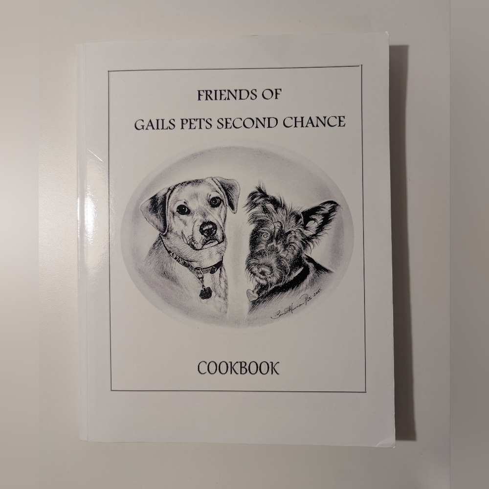 Friends of Gail's Pets Second Chance Cookbook Preowned Paperback